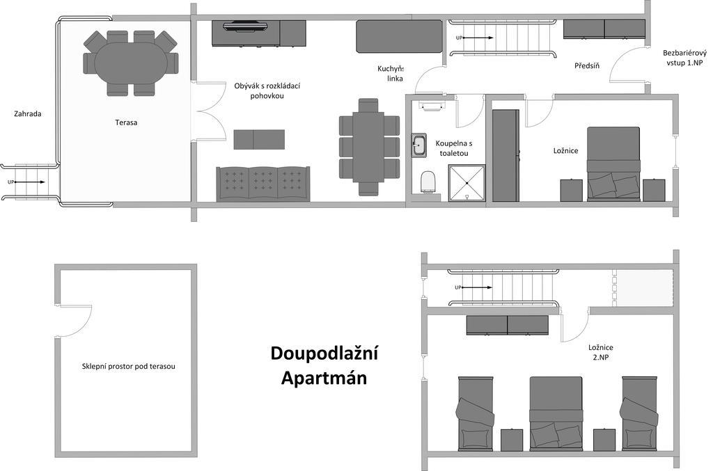 Apartmány Hlohovec Esterno foto